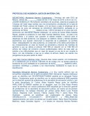 Guion de un juicio civil