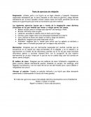 Pauta de ejercicios de relajación