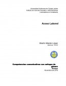 Acoso Laboral. Competencias comunicativas con enfoque de género