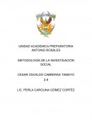 METODOLOGÍA DE LA INVESTIGACIÓN SOCIAL