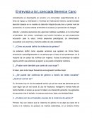 Violencia de género Entrevista