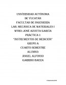 Práctica 1: “instrumentos de medición”