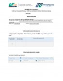 INFORME DE ACTIVIDADES PARA LA EVALUACIÓN DE LA PRÁCTICA CLÍNICA EXTERNA Y SERVICIO SOCIAL