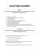 Exámenes de contenidos curriculares y avisos escolares