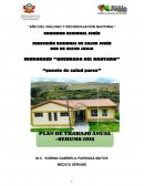 MICRORRED “QUEBRADA DEL MANTARO” “puesto de salud parco”