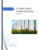 RESUMEN DEL LIBRO el niño del pijama de rayas