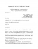 PRESENTACION CONCIENTIZADA, ECOLOGIA SALVADA