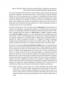 El Capital. Critica de economía Política