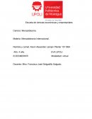 Ensayo acerca del mercado internacional