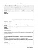 Evaluación Sumativa N°2: Aprendizaje basado en problemas (Escala de apreciación) (20%)