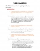 Sabemos realmente. ¿Qué que es lo que queremos?