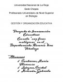 GESTIÓN Y ORGANIZACIÓN EDUCATIVA