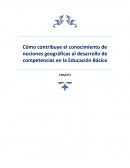 Ensayo Competencias Geograficas