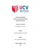 ARTICULO DE OPINION “EL ABORTO: ¿LEY O VIDA?”