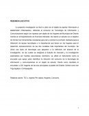 USO DE LAS TIC Información y Comunicaciones