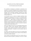 El uso de las TIC en la práctica docente