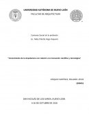 Conocimiento de la arquitectura con relación a la innovación científica y tecnológica