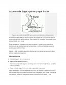 Acumulada Edge: qué es y qué hacer