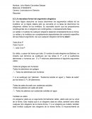 LA naturaleza formal del argumento silogístico