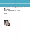 EL RELATO DE MI HISTORIA