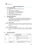 SESIÓN DE APRENDIZAJE N° 02