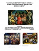 Análisis del impacto positivo y negativo respecto al desarrollo de las artes (Antonio Berni) en la Gran Depresión Argentina