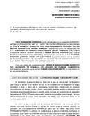 Contestacion de incidente planilla