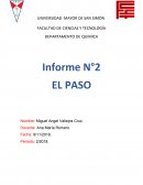 Informe N°2 EL PASO Aguas residuales