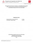 SOFTWARE QUE FACILITE EL ACCESO A LA INFORMACIÓN NECESARIA PARA LA REALIZACIÓN DE PROCESOS UNIVERSITARIOS