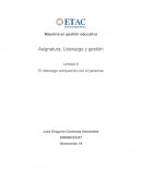 El liderazgo compartido con el personal