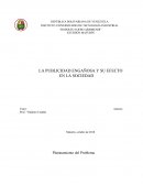 LA PUBLICIDAD ENGAÑOSA Y SU EFECTO EN LA SOCIEDAD