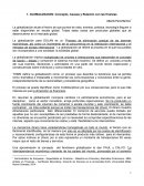 GLOBALIZACION: Concepto, Causas y Relación con las finanzas