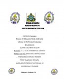 Informe de Practica Agrolibano Chluteca