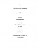 Administración Financiera. Procesos Administrativos