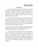 REPORTE EJECUTIVO. La Esfera Pública