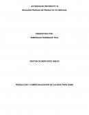 PRODUCCION Y COMERCIALIZACION DE CALZADO PARA DAMA