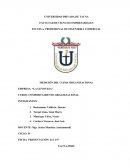 MEDICIÓN DEL CLIMA ORGANIZACIONAL EMPRESA: “LA GENOVESA”