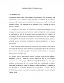 ANÁLISIS CORPORACIÓN UNIVERSAL