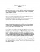 Campos de formación en primer grado