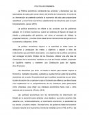 Sistema de mercado. POLITICA ECONOMICA