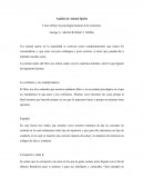 Análisis de Animal Spirits