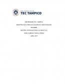 INTRODUCCIÓN A LA DIDÁCTICA