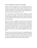 Inicio de la investigación de la motivación en el aprendizaje