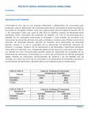 PROYECTO GRUPAL INVESTIGACION DE OPERACIONES