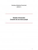 Helados Artesanales Creación de una marca propia