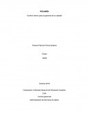 Control interno para la garantía de la calidad