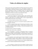 Visita a la oficina de empleo