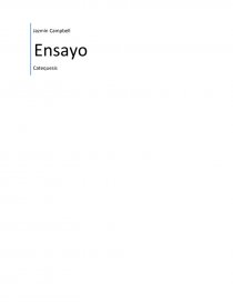 Catequesis “Yo elijo no creer. Página 1