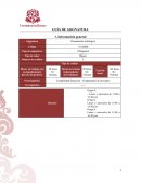 Guía de asignatura - Pensamiento Estratégico