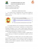 PORTAFOLIO 2: MORFOLOGÍA LÉXICA